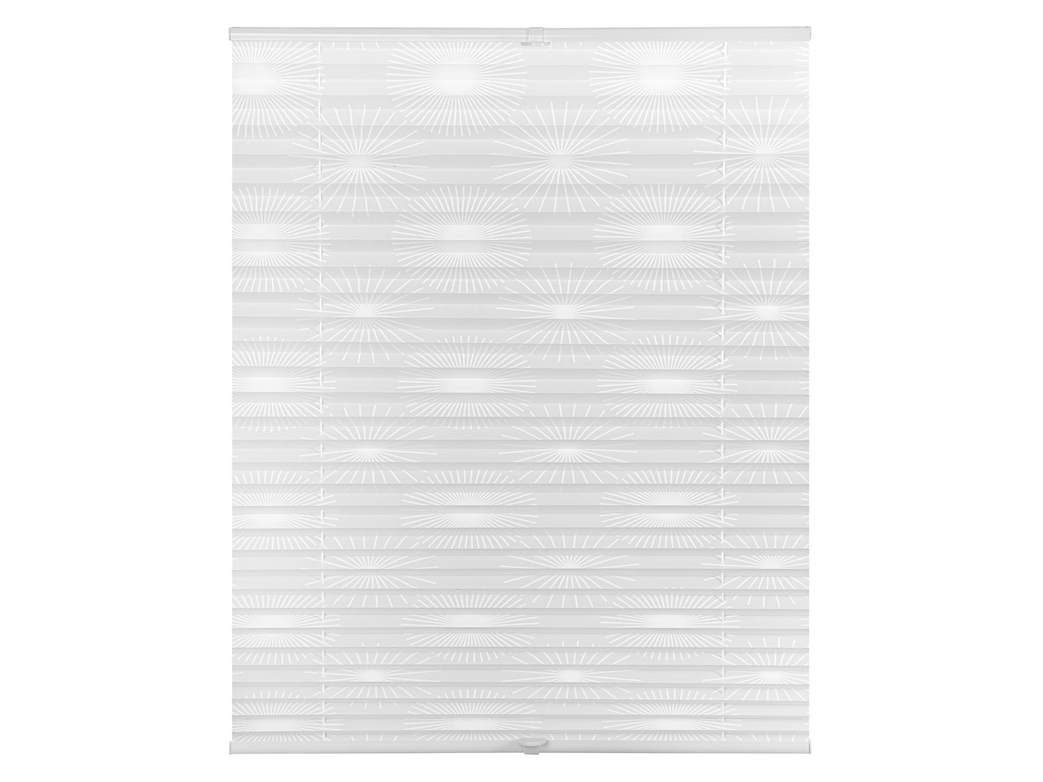 Lichtblick Roleta plisowana Klemmfix, bez wiercenia, zaciemniająca, od 45 x 130 cm Efekt: słońce, 70 x 130 cm
