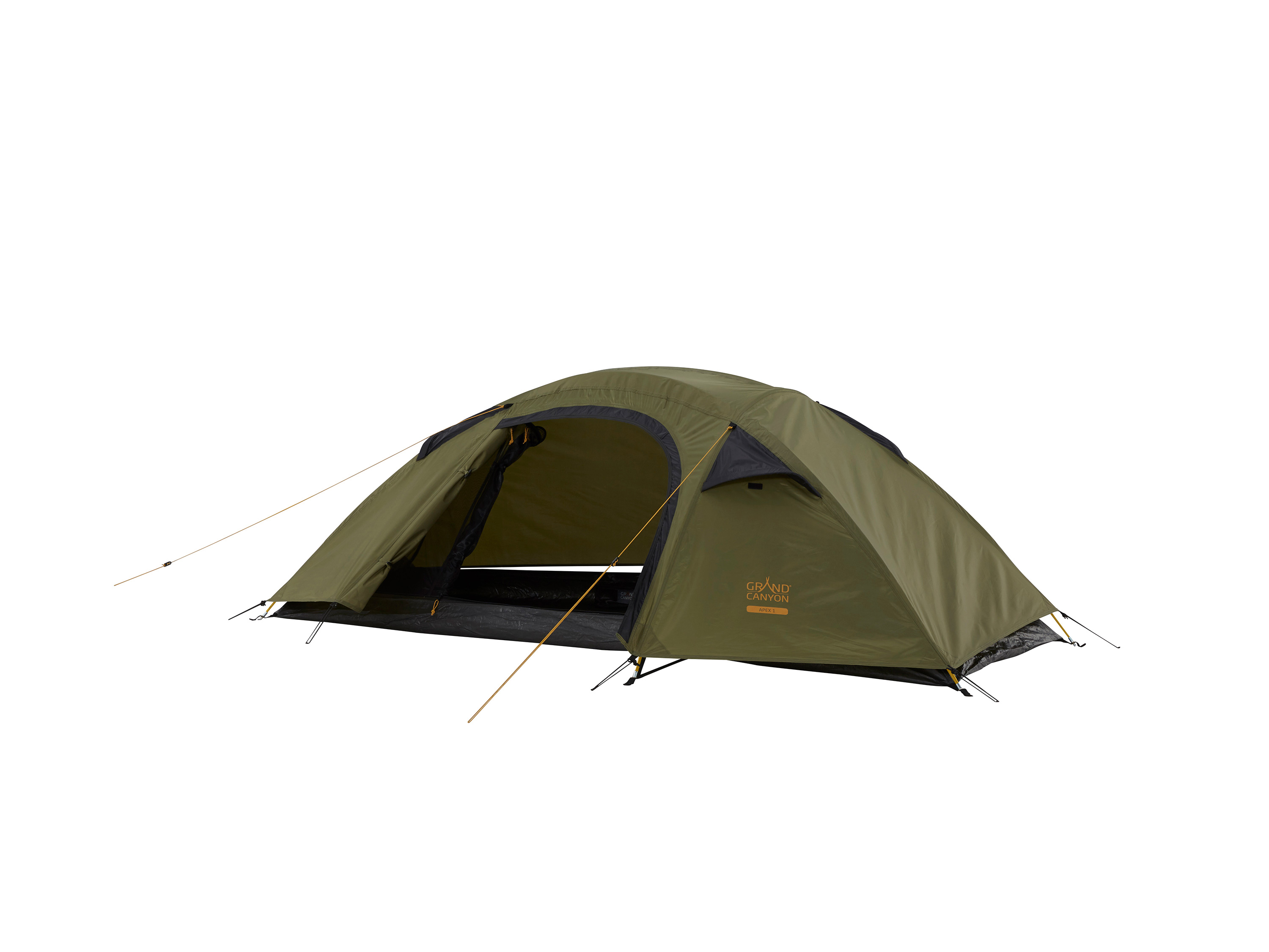 Grand Canyon Stabilny namiot trekkingowy »Apex 1«, dla 1 osoby Capulet Olive
