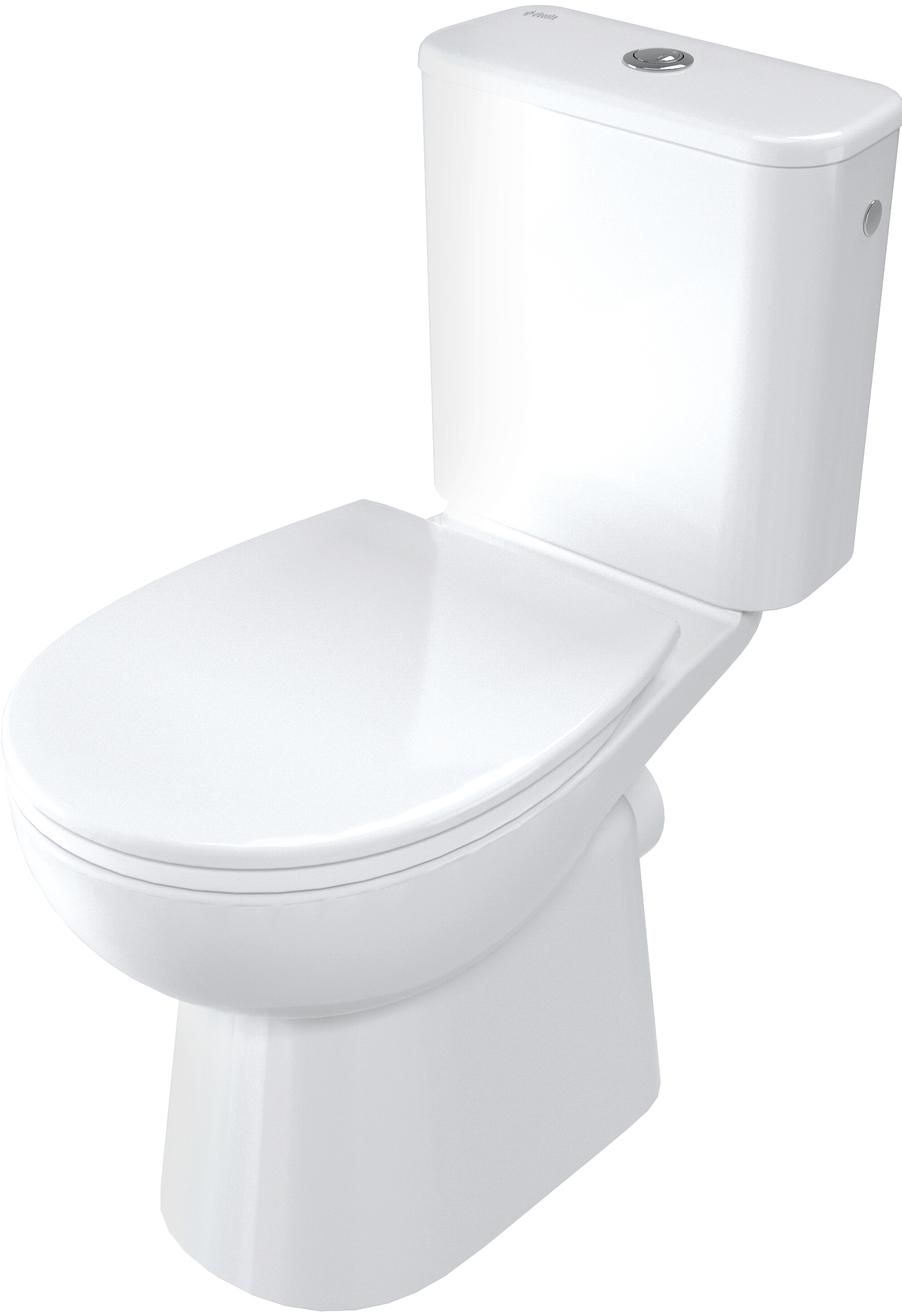 Darmowa Dostawa - Kompakt WC z deską wolnoopadającą biały Deante Funkia Evo CDFD6RPS