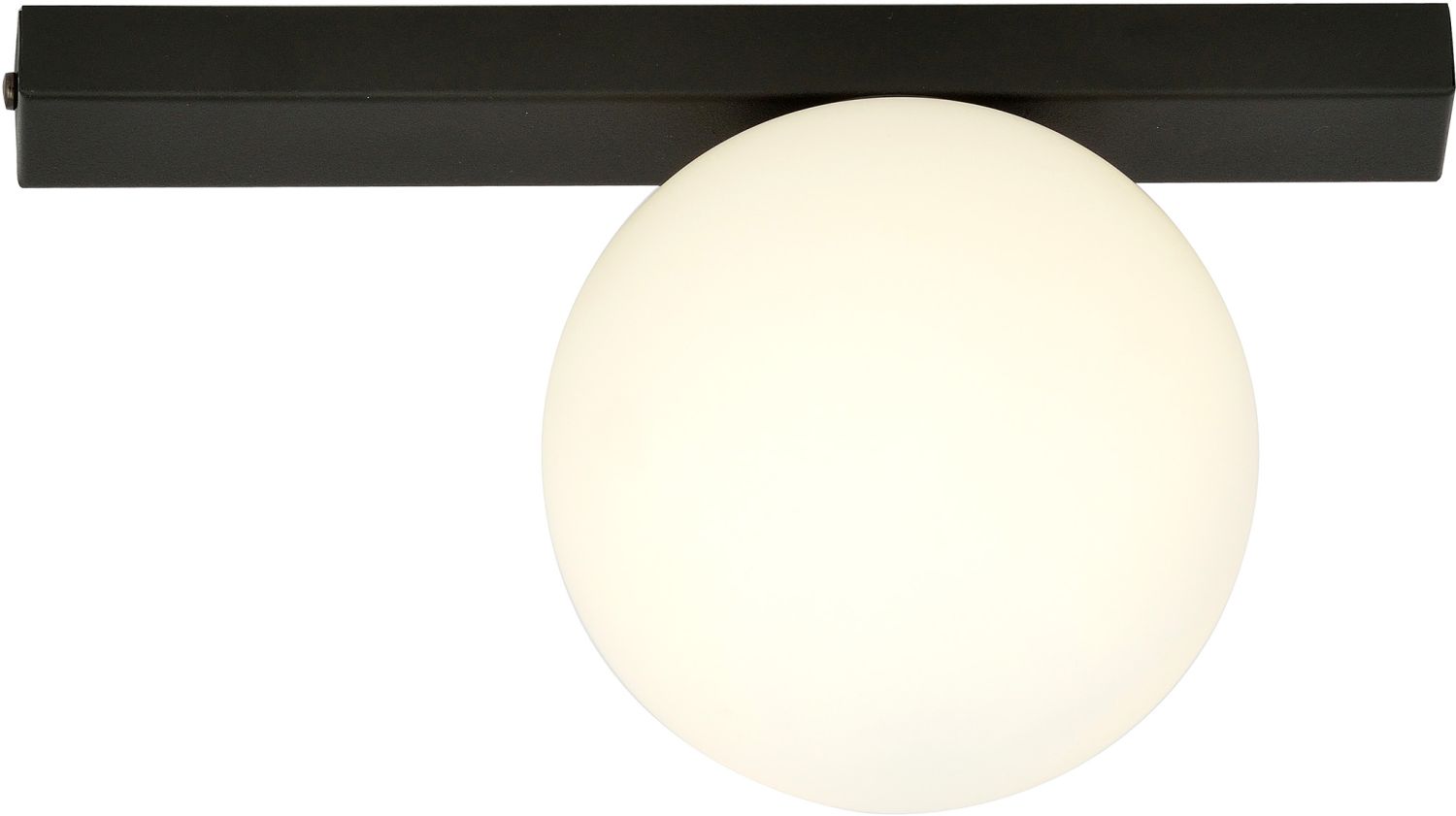 Darmowa Dostawa - Lampa podsufitowa 1x10 W czarna-opal Emibig Fit 11241