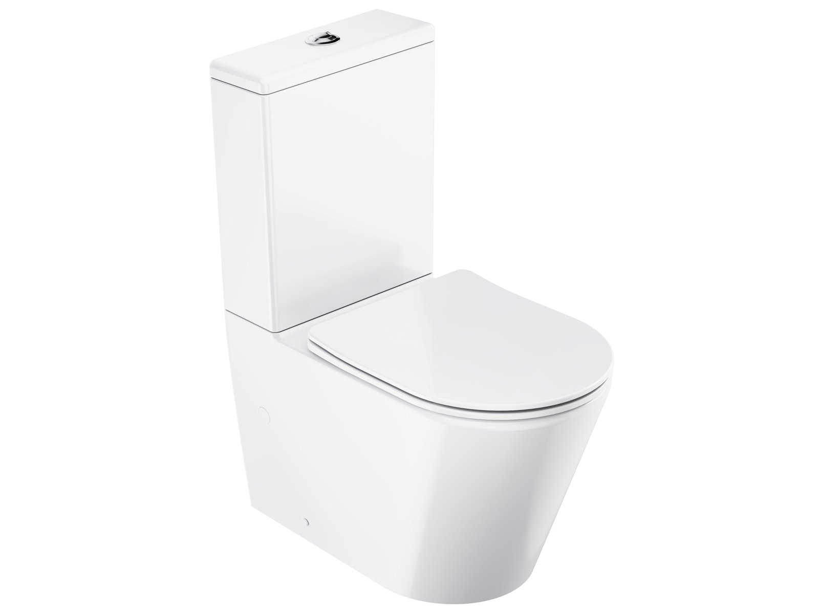 Darmowa Dostawa - Kompakt WC z deską wolnoopadającą biały Ravak Elegant X01872
