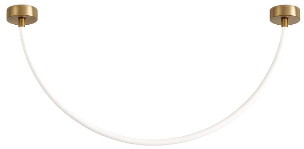 Darmowa Dostawa - Lampa wisząca 1x20 W złota Abigali Skyline LWSLWW1M