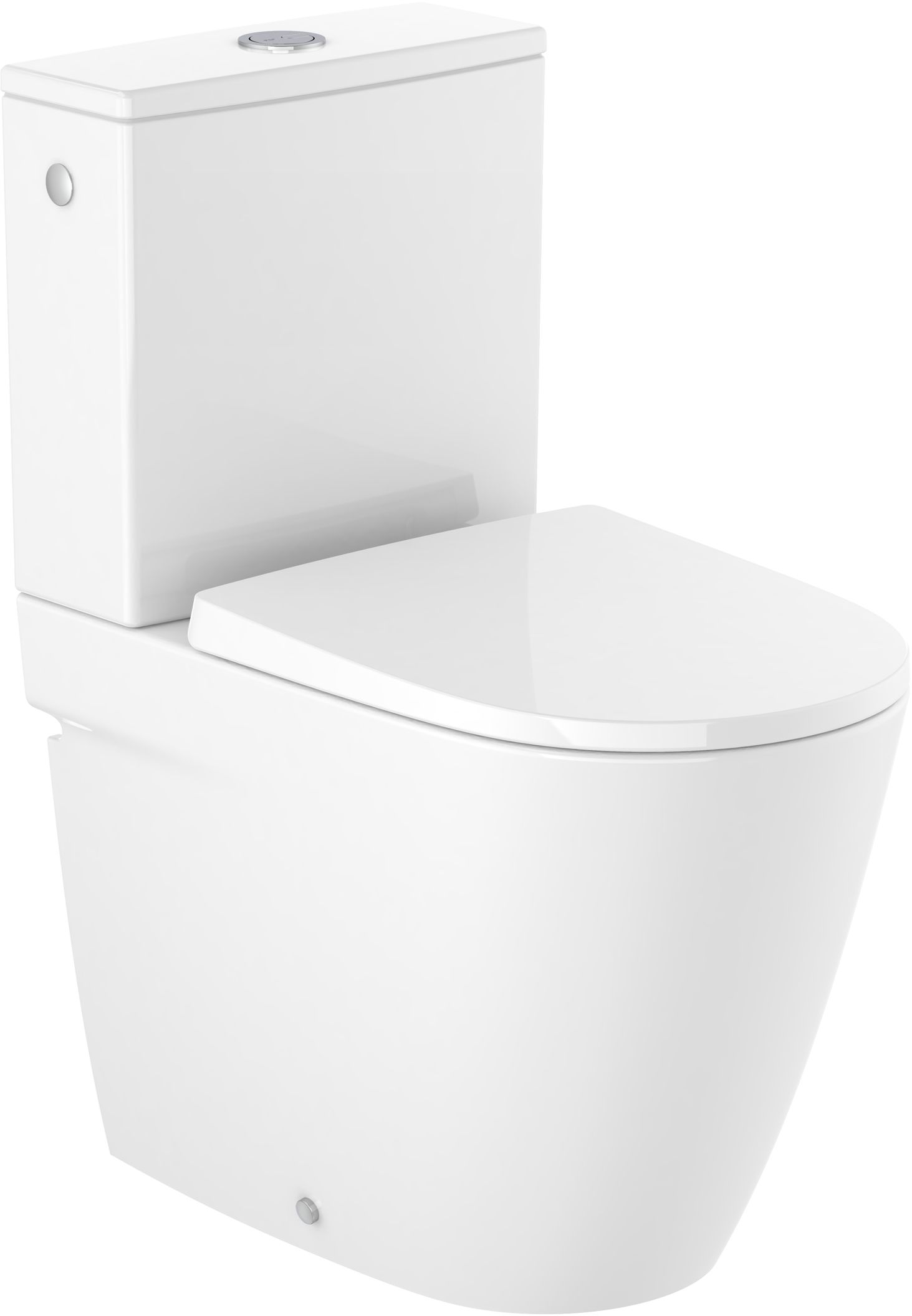 Darmowa Dostawa - Miska kompakt WC biały Roca Ona A342688000