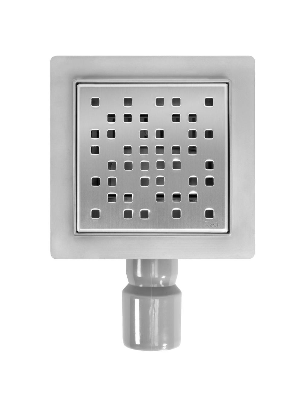 Darmowa Dostawa - Odpływ punktowy 15 cm stal Rea Dots REAG6203