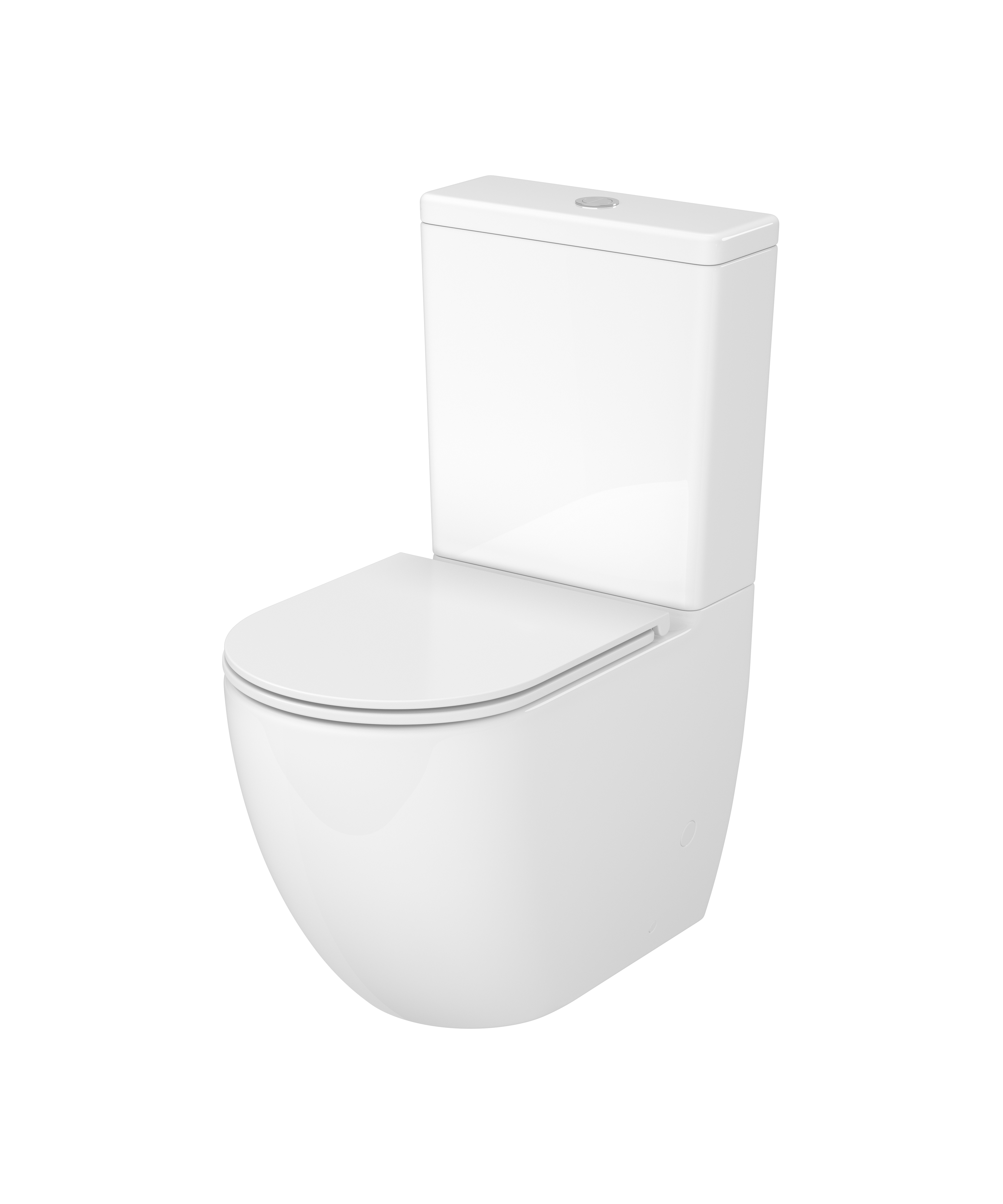 Darmowa Dostawa - Kompakt WC z deską wolnoopadającą ze spłukiwaniem wirowym biały Cersanit Remo K3030001