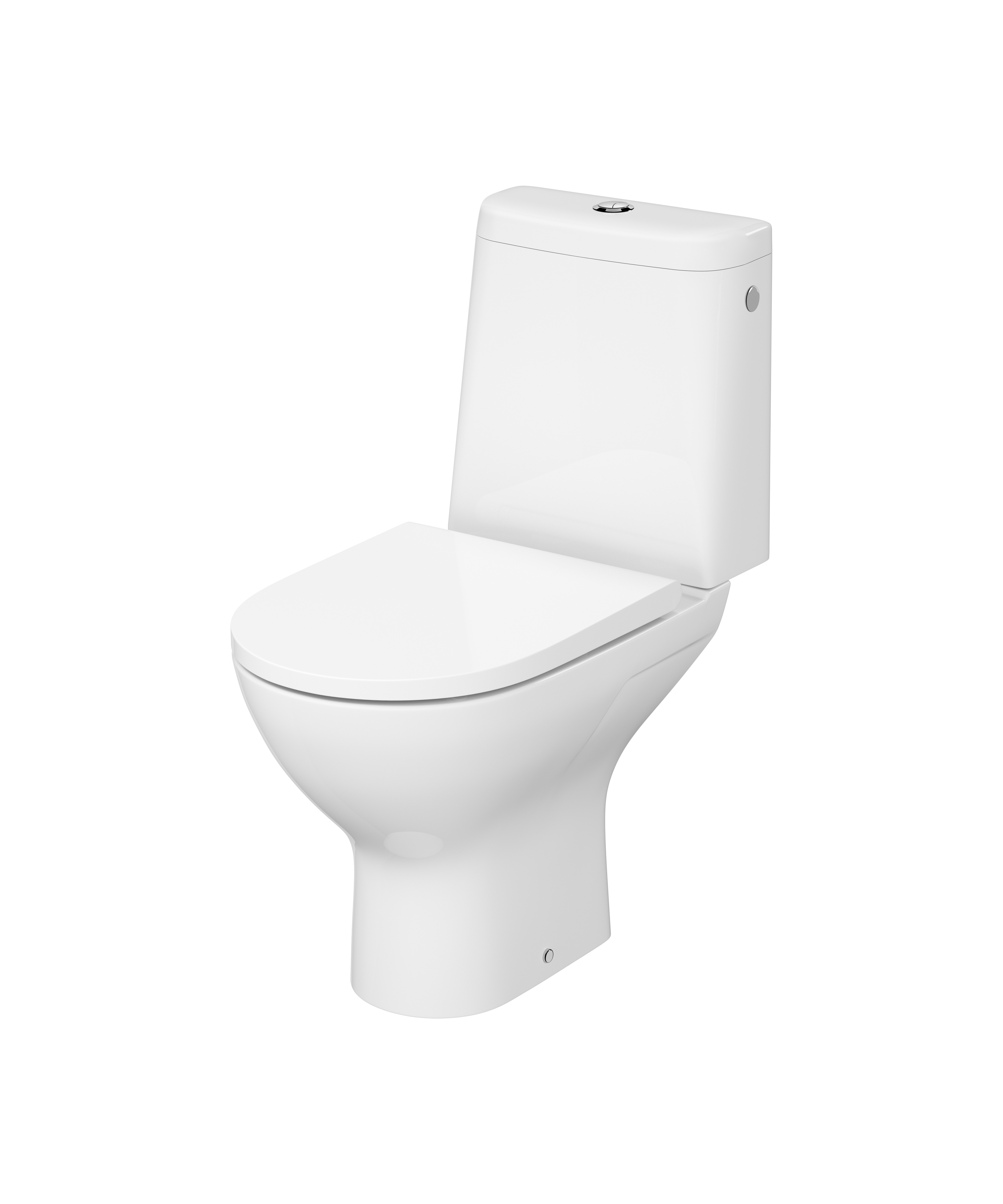 Darmowa Dostawa - Kompakt WC z deską wolnoopadającą ze spłukiwaniem wirowym biały Cersanit Colour K103051