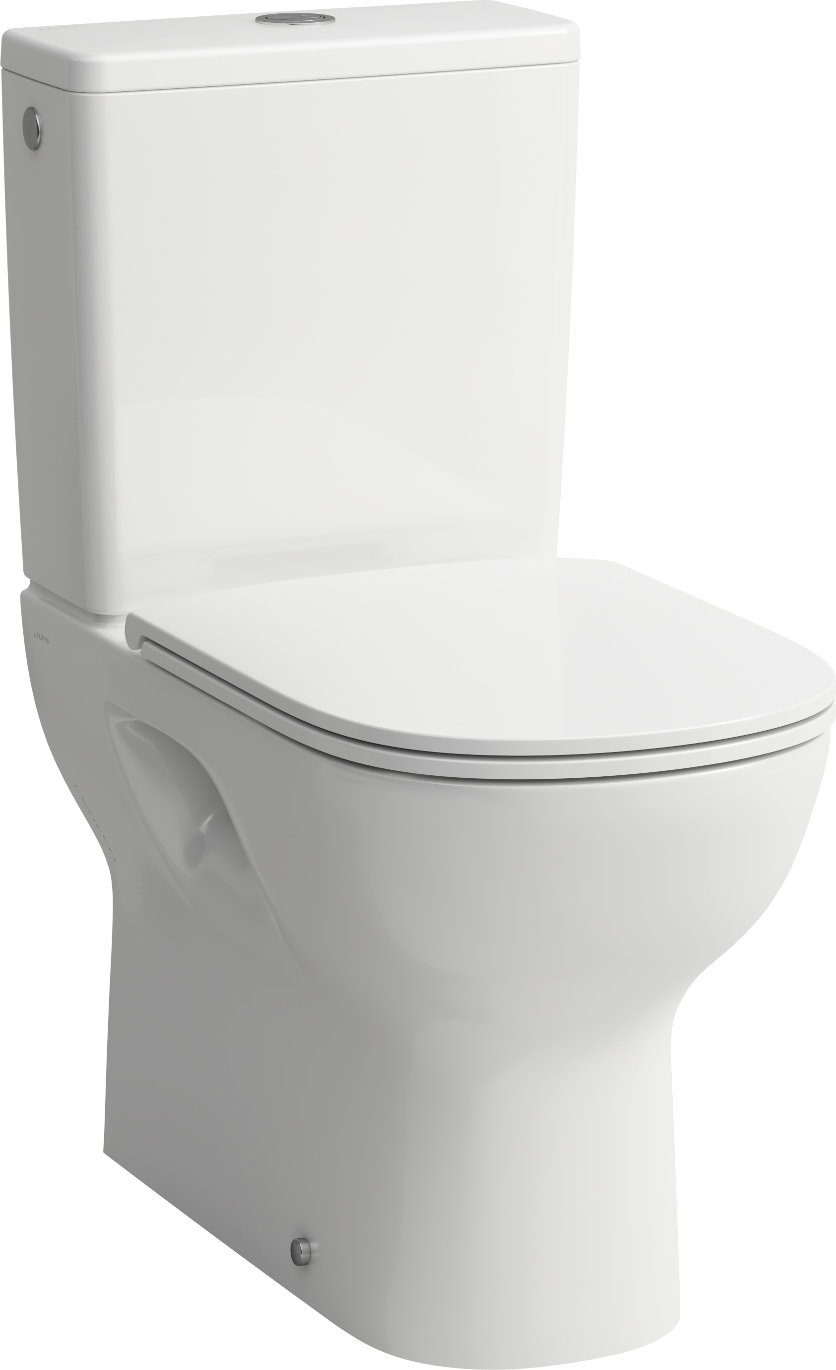 Darmowa Dostawa - Miska kompakt WC biały Laufen Lua H8240814000001
