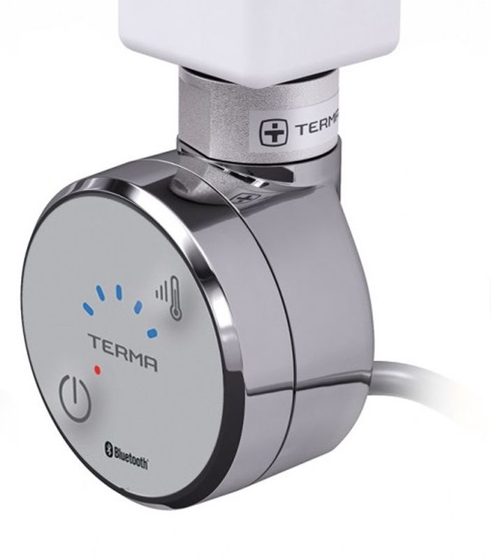 Darmowa Dostawa - Grzałka elektryczna 400 W chrom Terma Moa Blue WEMOB04TCROU