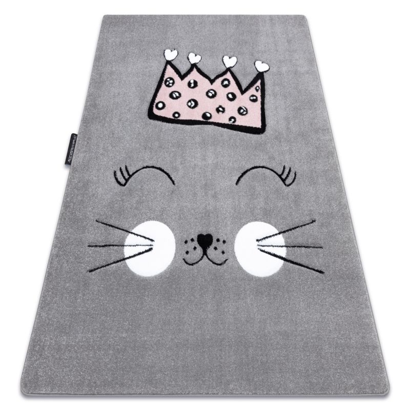 Dywan dla dzieci Petit RugsX 240x330 cm szary GR4028 1 szt.