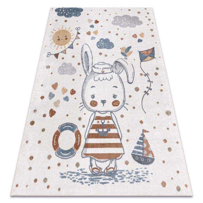 Dywan dla dzieci Bono RugsX 80x150 cm krem GR5079 1 szt.
