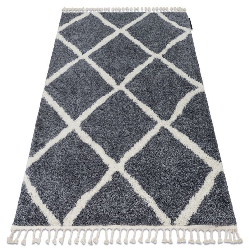 Dywan Berber RugsX 120x170 cm szary GR2810 1 szt.