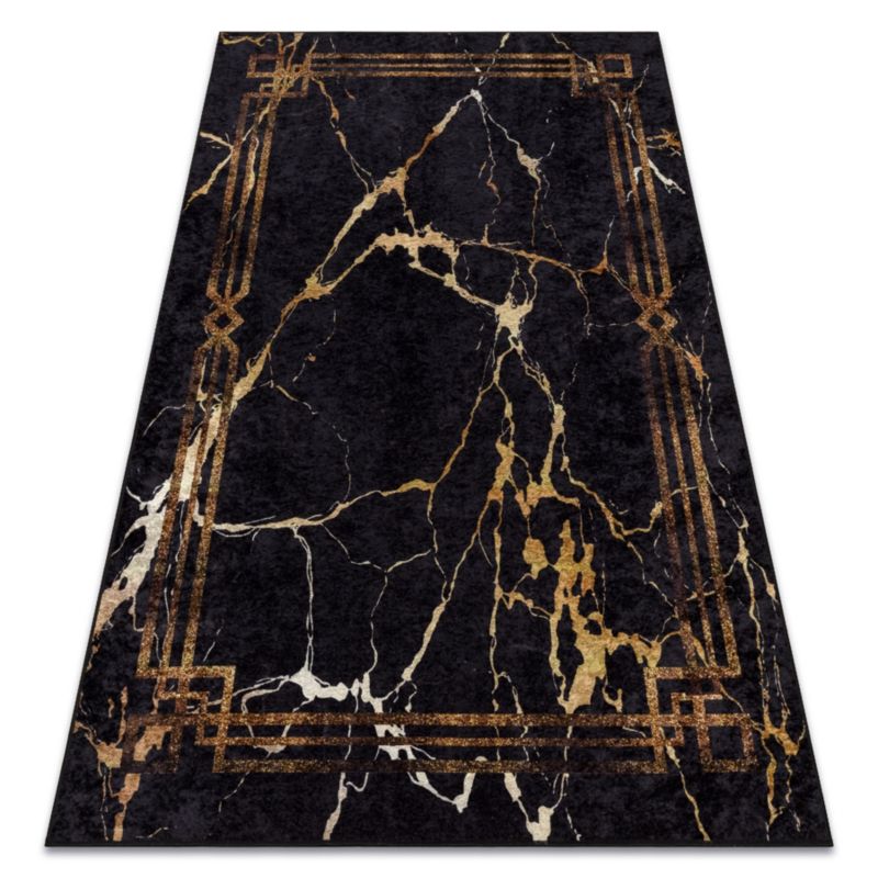 Dywan Miro RugsX 120x170 cm czarny BR129 1 szt.