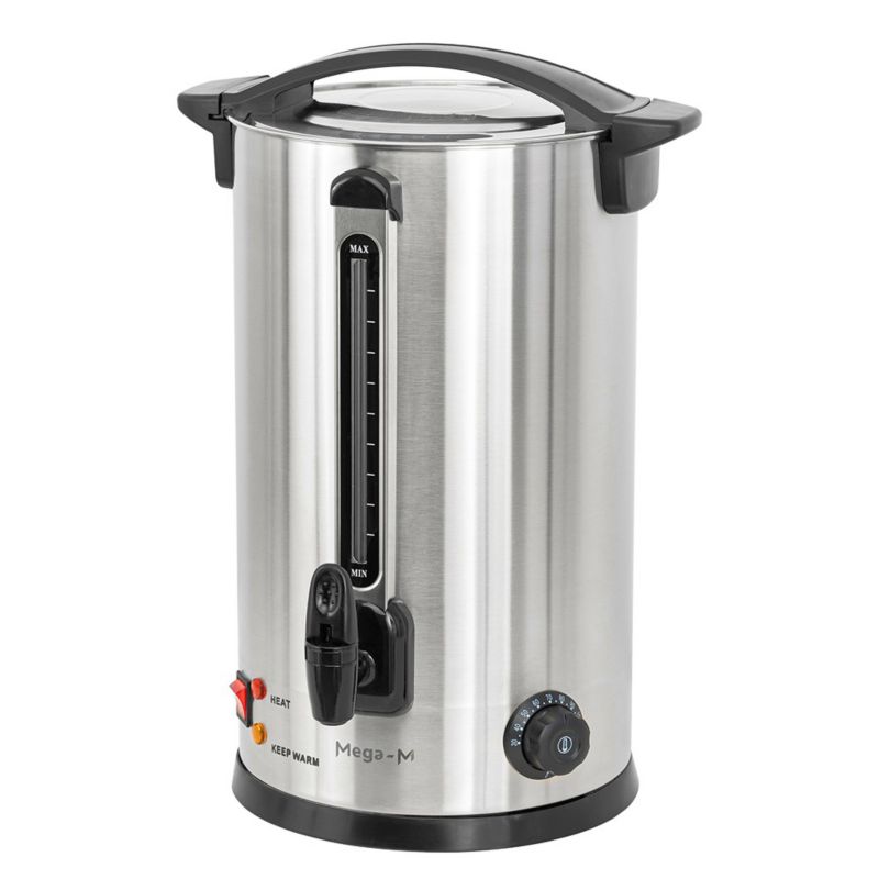 Podgrzewacz Mega-M do wody warnik do kawy herbaty stal nierdzewna 17.7L 2800W 1szt.