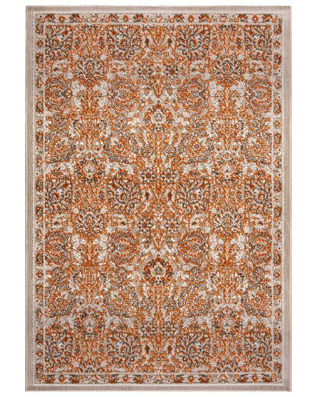 Dywan zewnętrzny/wewnętrzny orientalny Saronno Beige Mazovia 160x230cm wodoodporny na balkon, taras, beżowy, kremowy 1 szt.
