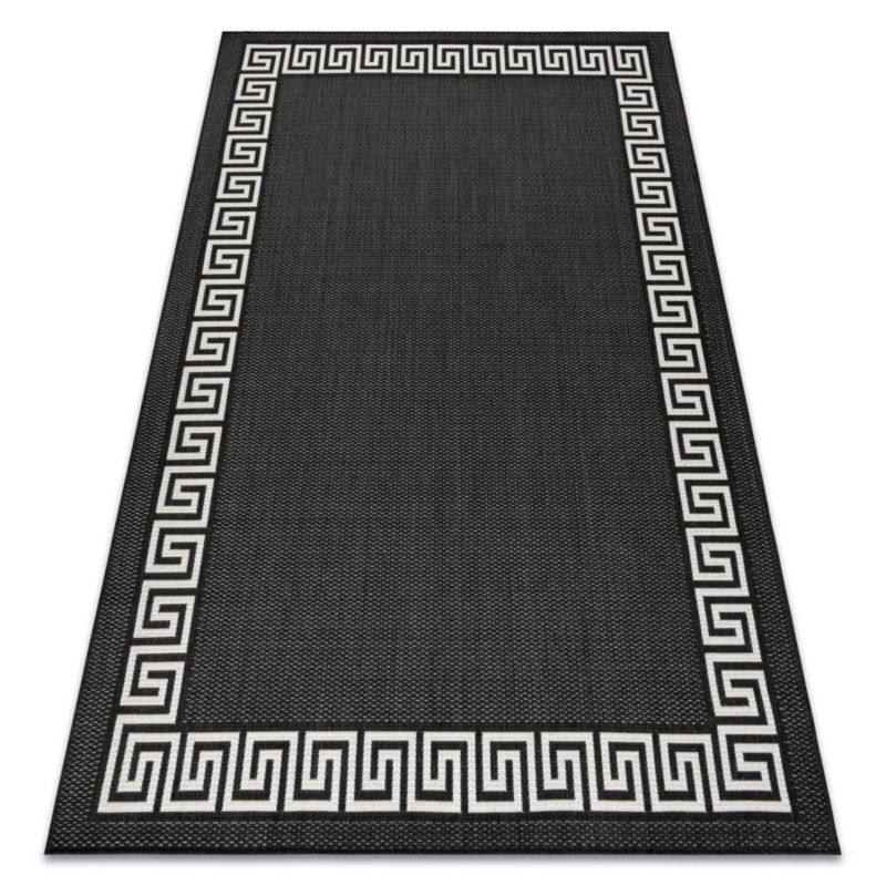 Dywan zewnętrzny Flat RugsX 140x200 cm czarny B1587 1 szt.