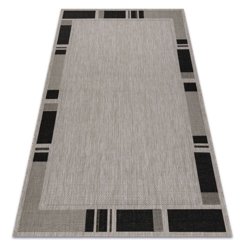 Dywan zewnętrzny Floorlux RugsX 140x200 cm szary DEV358 1 szt.