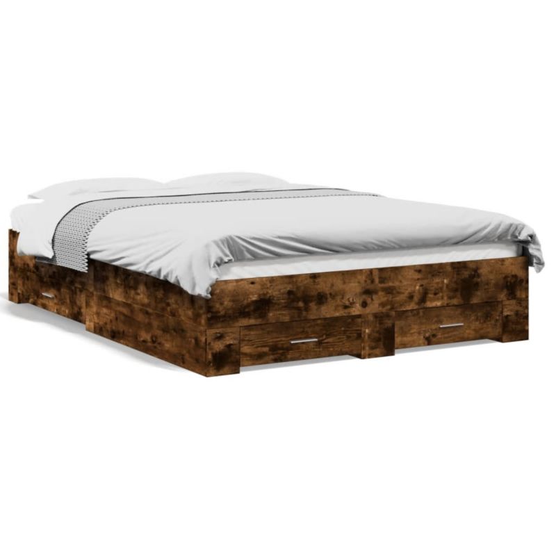 Łóżko drewniane WaszeMeble 120x200 cm brązowe WM-3280395 1 szt.