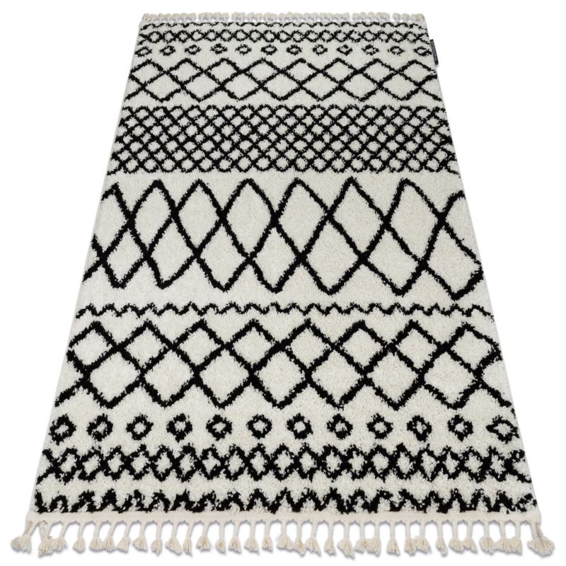 Dywan Berber RugsX 120x170 cm biały GR2818 1 szt.