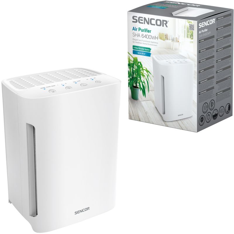 Oczyszczacz Powietrza Sencor SHA 6400WH Timer 15m2 1szt