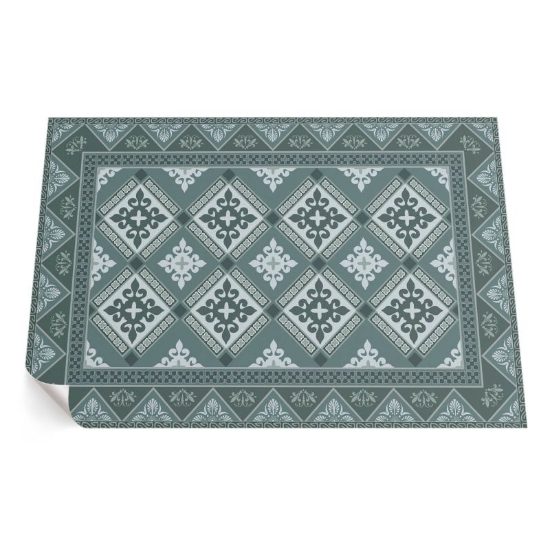 Dywan Winylowy Z Nadrukiem ArtPrintCave 150x225 cm Geometria i ornament dekoracyjna mozaika 1 szt.