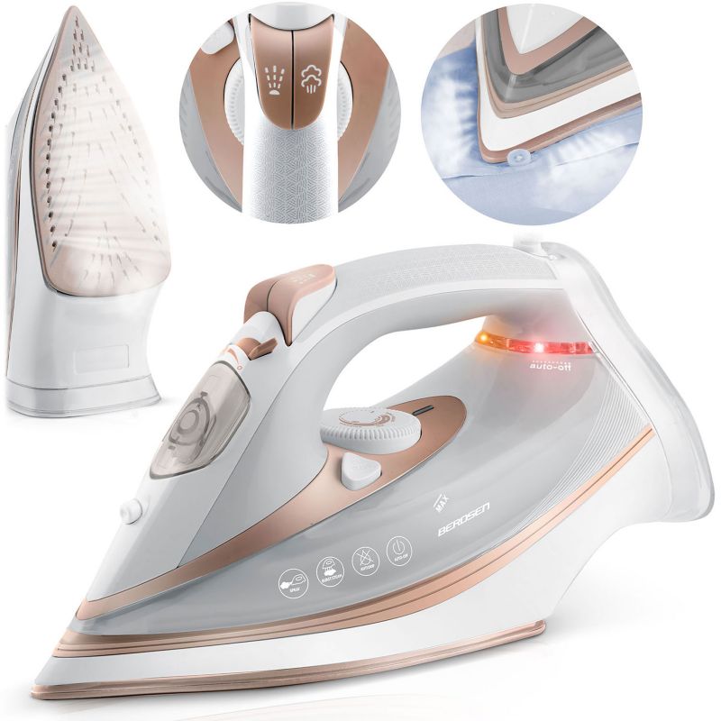 Żelazko parowe Berdsen BD-332 3000W ceramiczna powłoka 1szt.