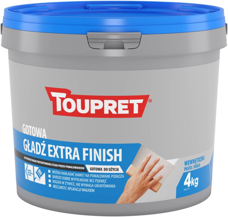 Gładź Tourpret Extra Finish 4 kg