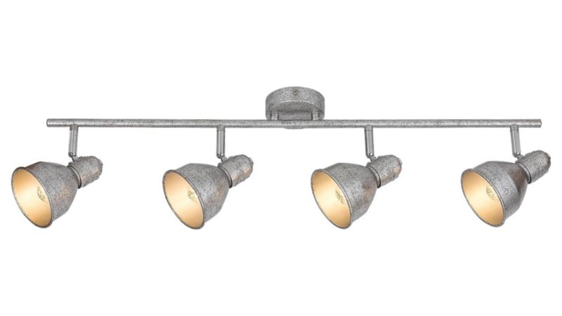 Reflektor sufitowy Rabalux Thelma srebrny antyczny 4 x E14 x 40W IP20 wym: 17 x 74 x 12 cm - 1 szt.