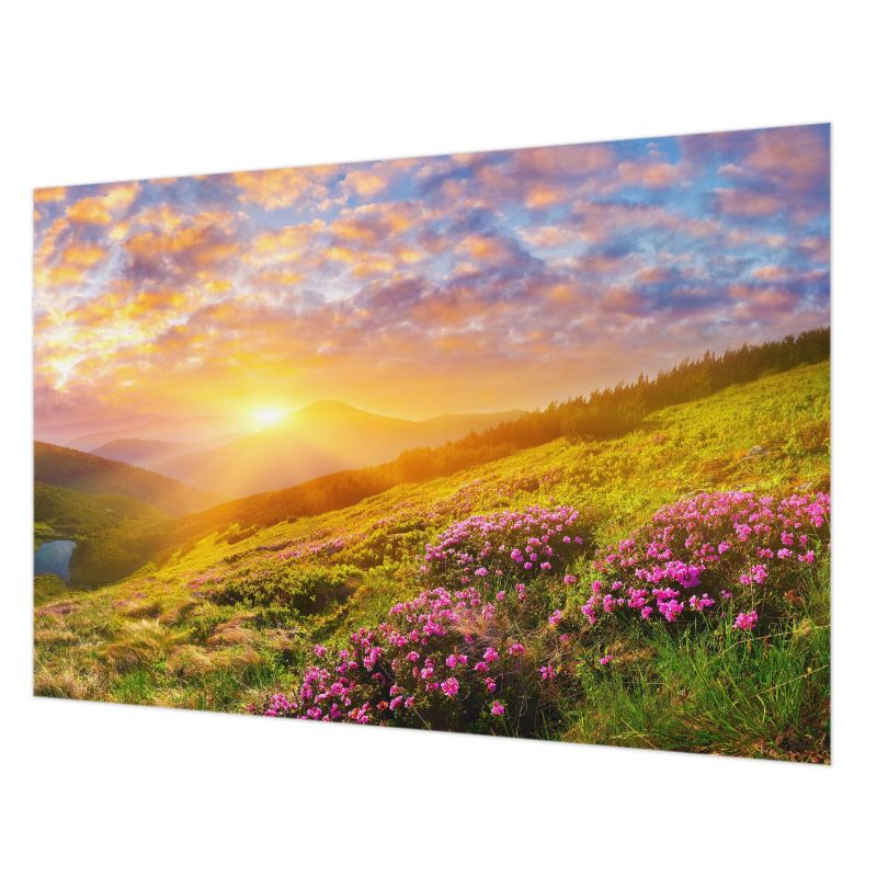 Fototapeta Do Biura Tulup 152x104 cm Górski Zachód Do Salonu, Do Sypialni, Do Biura 1 szt.