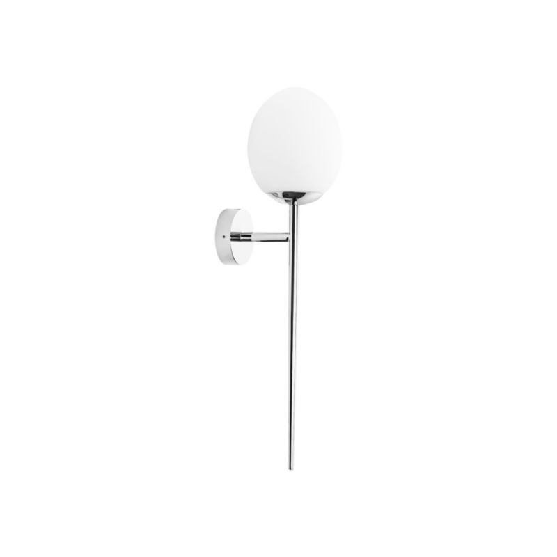 Kinkiet ścienny Nowodvorski Lighting Torch chromowany biały 1 x G9 x 25W IP44 wym: 52 x 13 x 17 cm - 1 szt.