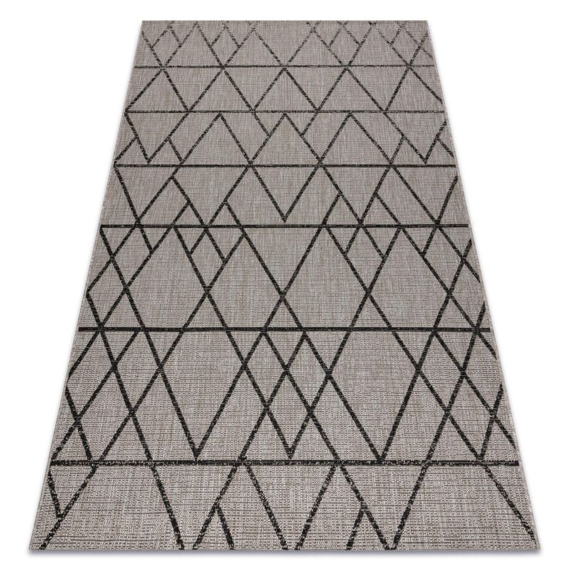 Dywan zewnętrzny Floorlux RugsX 140x200 cm szary DEV777 1 szt.