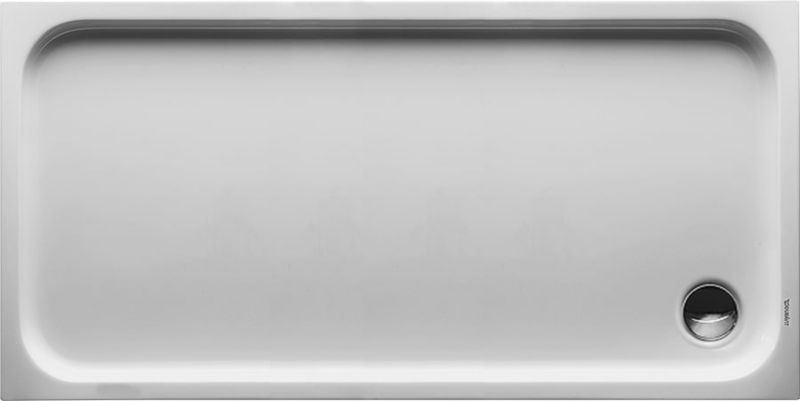 Brodzik Duravit D-Code 150x75 cm biały akryl prostokątny 90mm 1 szt.
