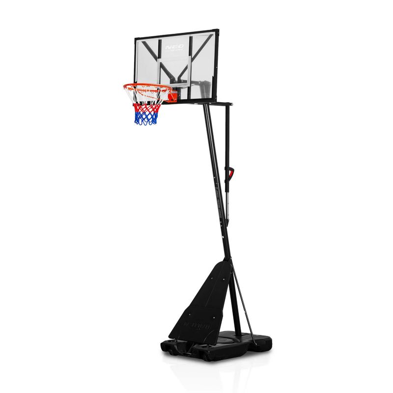 Kosz do koszykówki Neo-sport NS-284 regulowany 160-305 cm stabilny dla dzieci dorosłych 1szt.