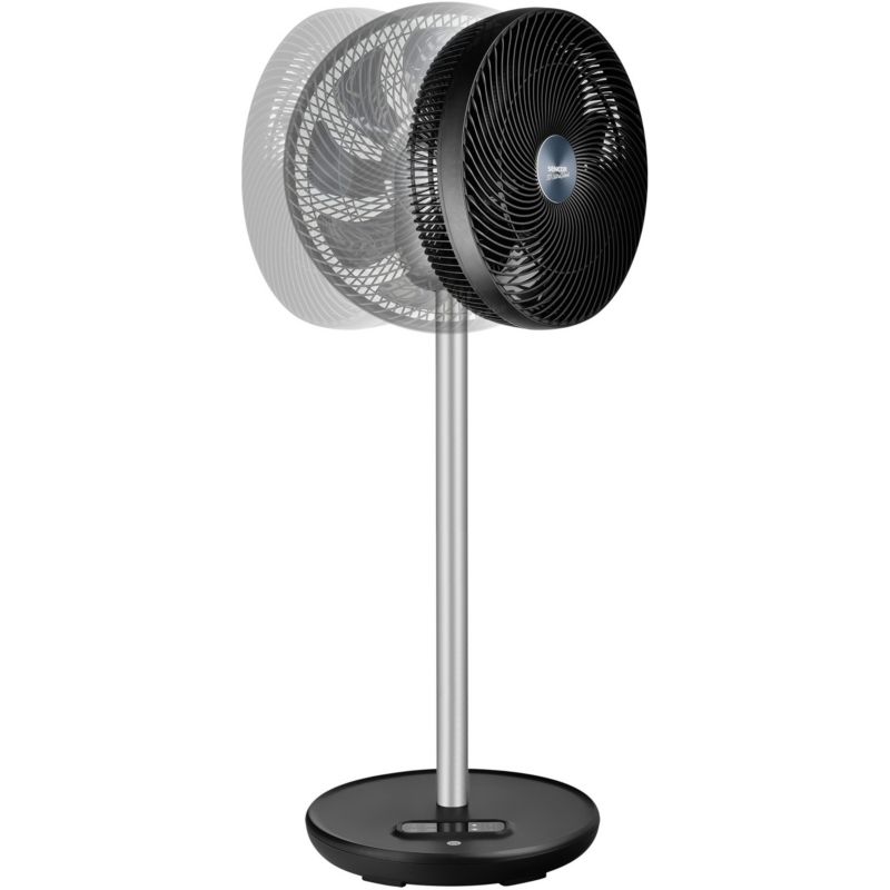 Wentylator Sencor SFN 3040BK Wiatrak Stojący 8 Prędkości 90 Cm Turbo Czarny 1szt