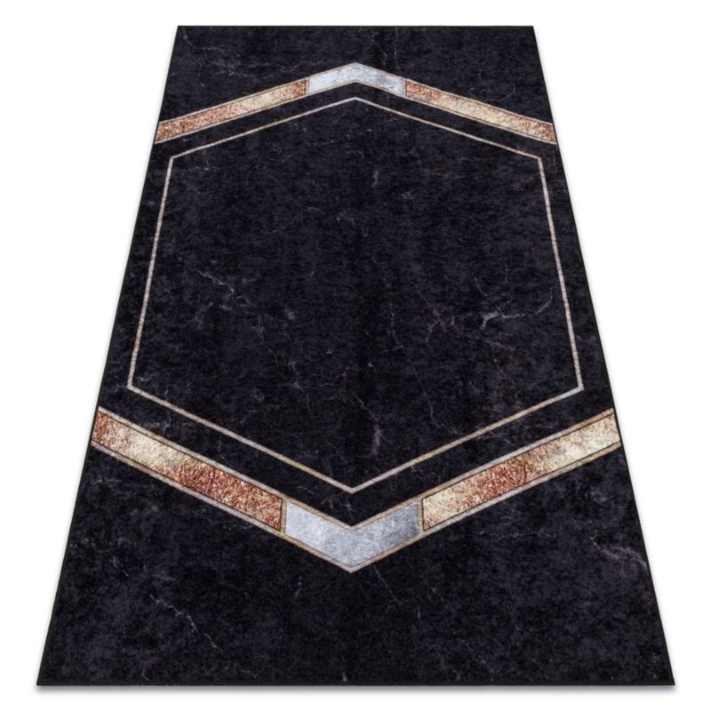 Dywan Miro RugsX 120x170 cm czarny BR125 1 szt.