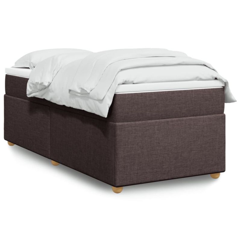 Łóżko kontynentalne WaszeMeble 100x200 cm brązowe WM-3285355 1 szt.