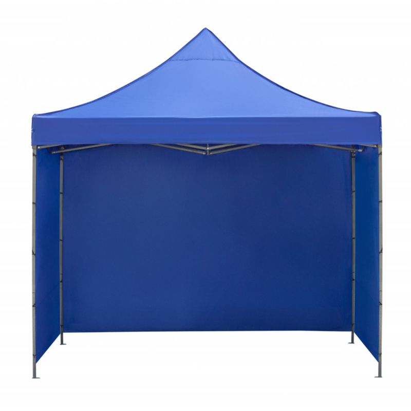 Pawilon handlowy Springos 300x300 cm namiot ogrodowy, targowy, granatowy 1 szt.
