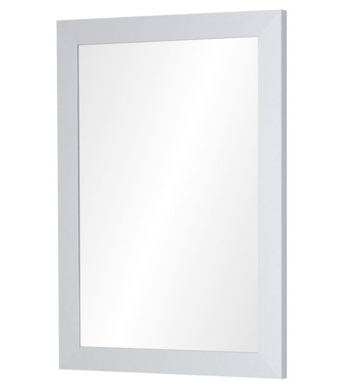 Lustro Profilmat wiszące 60x60 w ramie kolor srebrny, aluminium 1szt.