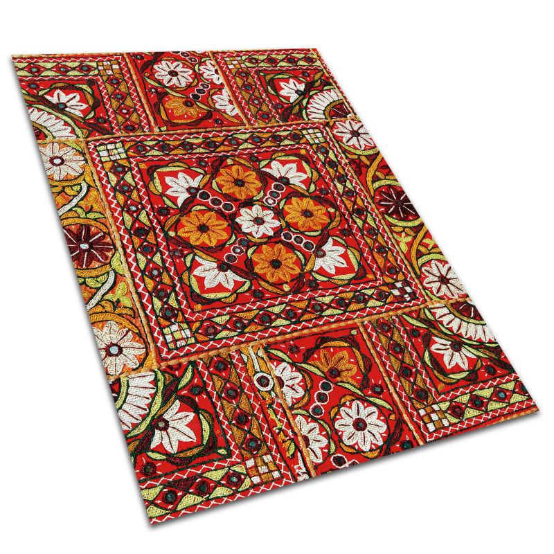 Winylowy Dywan Tarasowy Tulup 150x225 cm Na Taras I Balkon Wschodni design 1 szt.