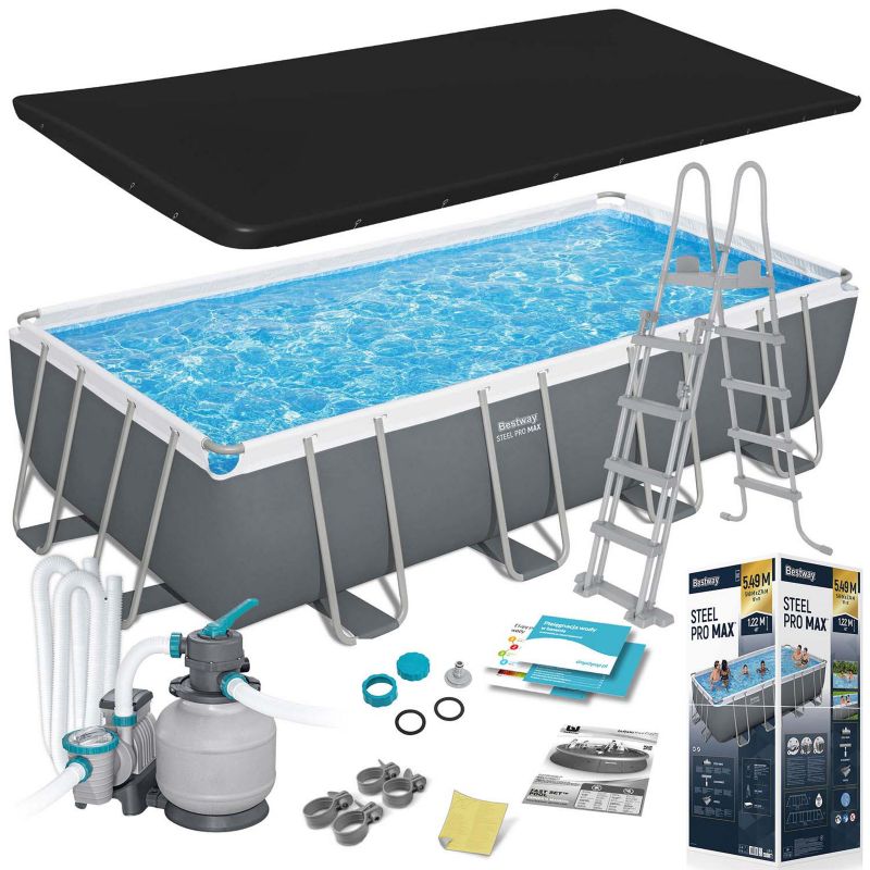 Basen ogrodowy Bestway stelażowy 549x274x122 56466N