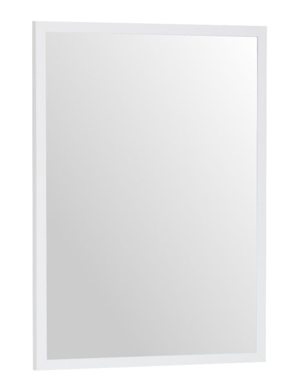 Lustro wiszące Profilmat 55x45 rama wąska 2,6cm kolor biały 1szt.