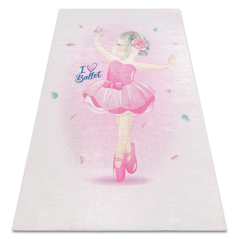 Dywan dla dzieci Bambino RugsX 120x170 cm róż DE057 1 szt.
