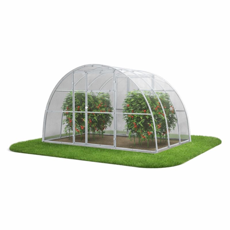 Szklarnia z poliwęglanu 7m² e-szklarnia.pl, 350x200x204 cm, poliwęglan 6 mm, profile 40x20 mm - 1 szt