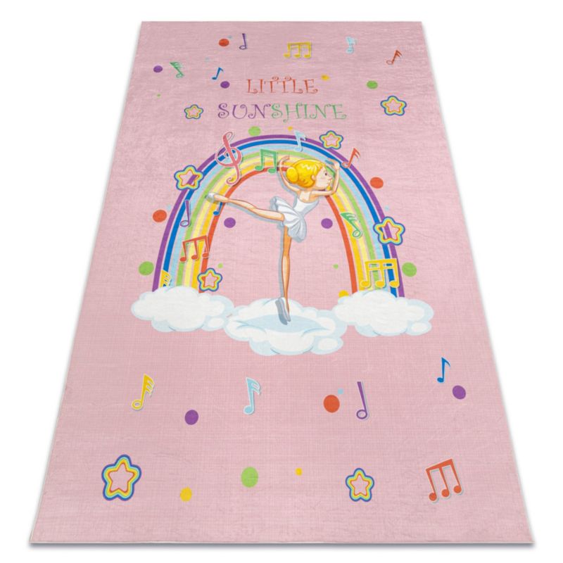 Dywan dla dzieci Bambino RugsX 120x170 cm róż DE055 1 szt.