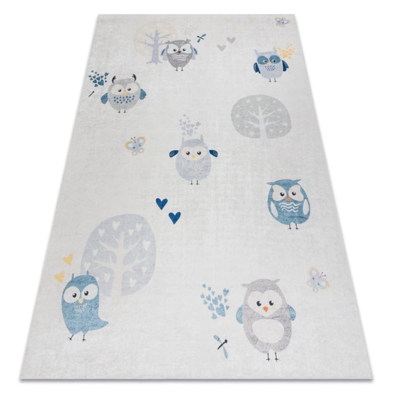 Dywan dla dzieci Bambino RugsX 120x170 cm szary I022 1 szt.