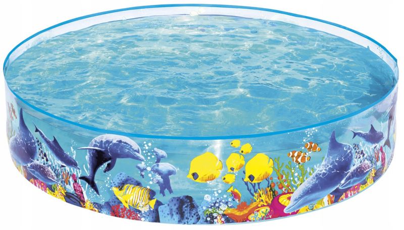 Basen Ogrodowy Bestway Brodzik dla Dzieci 183x38cm na Taras Ogród 55030 1 szt