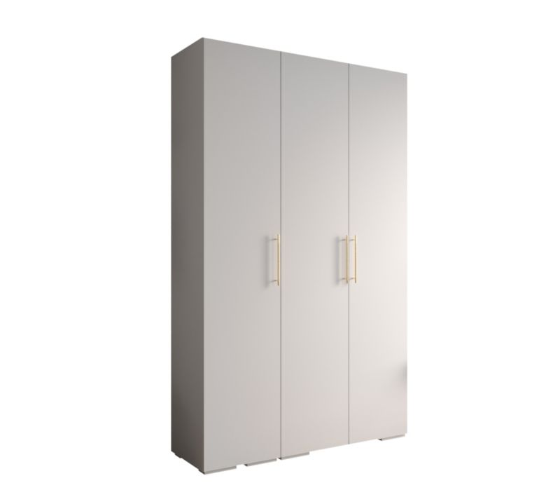 Szafa ubraniowa Garderoba Abiks INOVA 3 1,5SZ biały 1 szt.