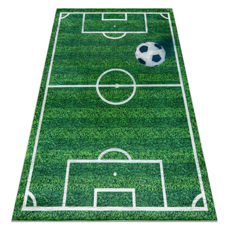 Dywan dla dzieci Boisko RugsX 140x200 cm zieleń DE006 1 szt.