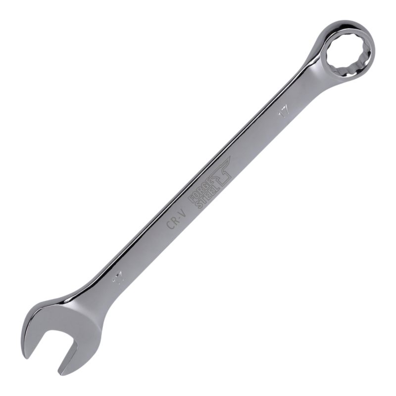 Klucz płasko-oczkowy Forge Steel 17 mm