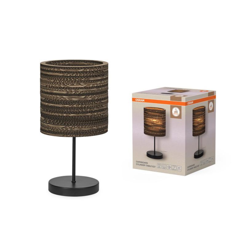 Lampa Osram Oprawa Biurkowa Stołowa E27 Dekoracyjna Brązowy 1 szt.