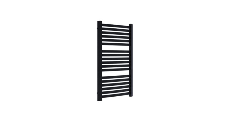 Grzejnik łazienkowy LUXRAD Kastor 1215 x 580 mm czarny mat str. 605W 1 szt